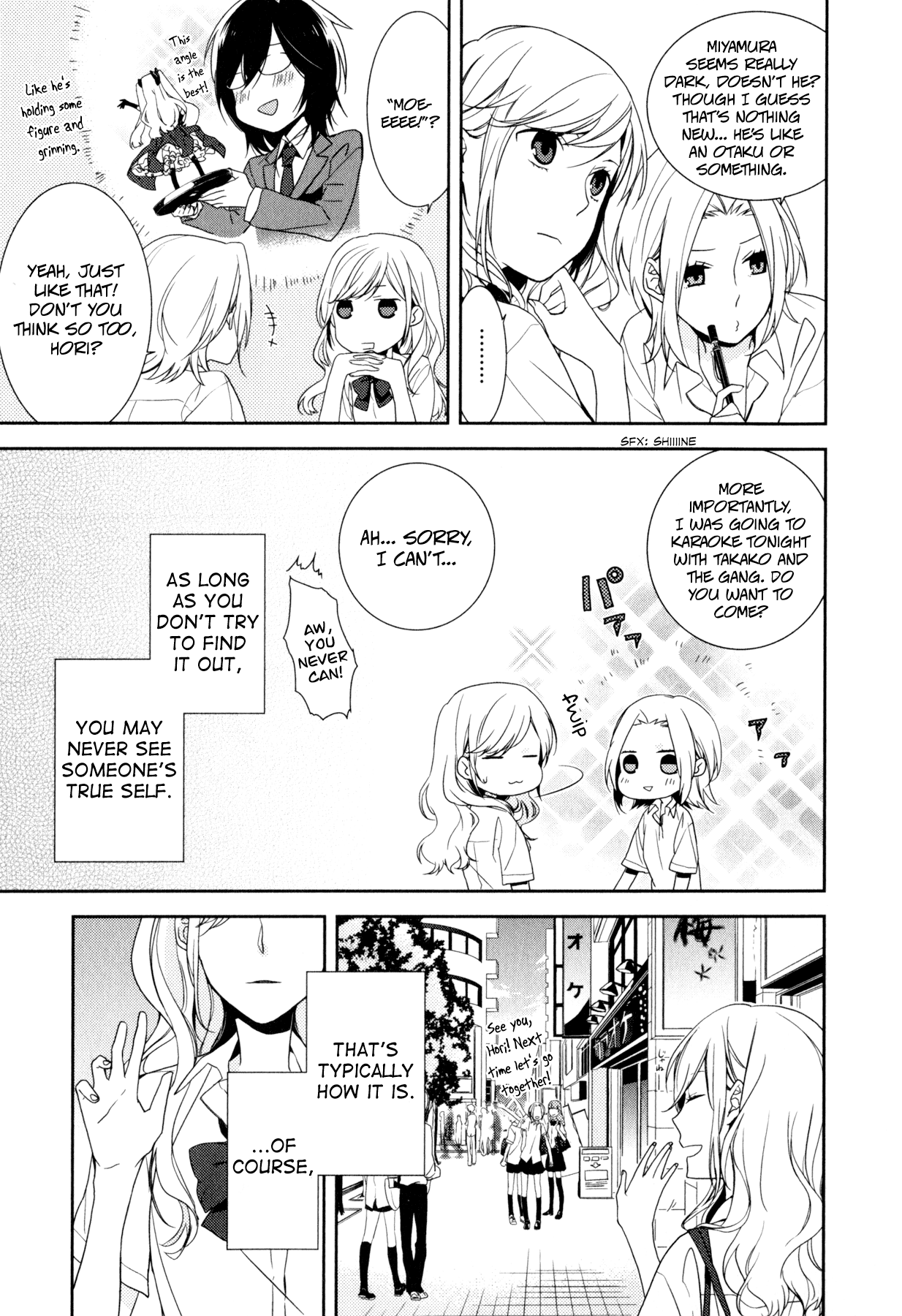 Horimiya, Chapter 1 image 09